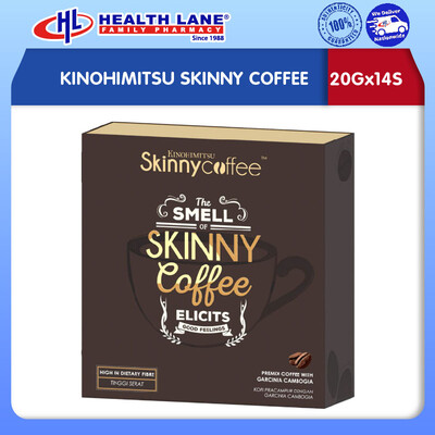 KINOHIMITSU SKINNY KOPI (20Gx14S)
